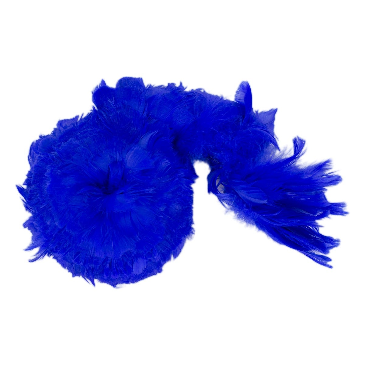 Strung Goose Coquille Feathers 3-4" -- 1/4 lb-Indigo