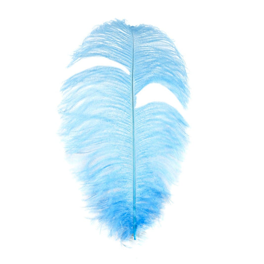 Bulk Ostrich Feathers-Damaged Drabs - SKY