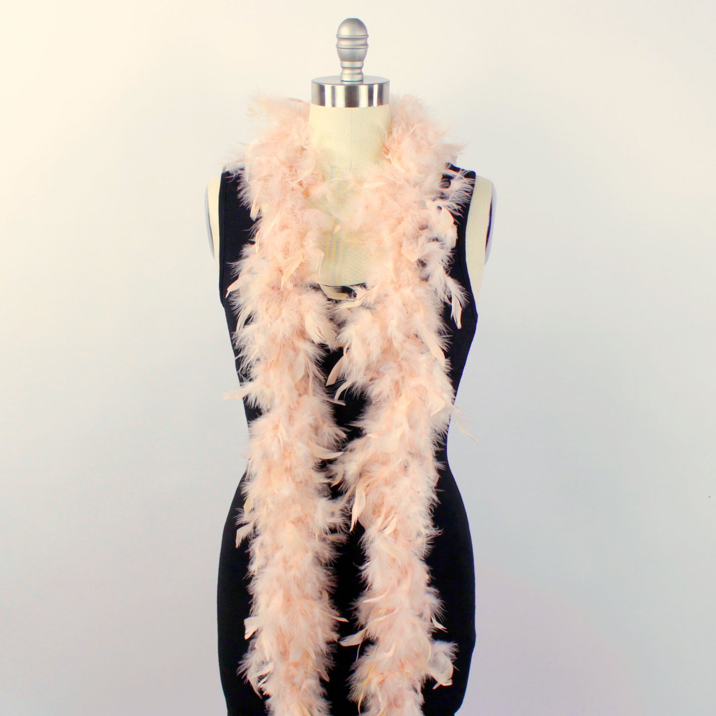 Chandelle Feather Boa - Lightweight - Blush