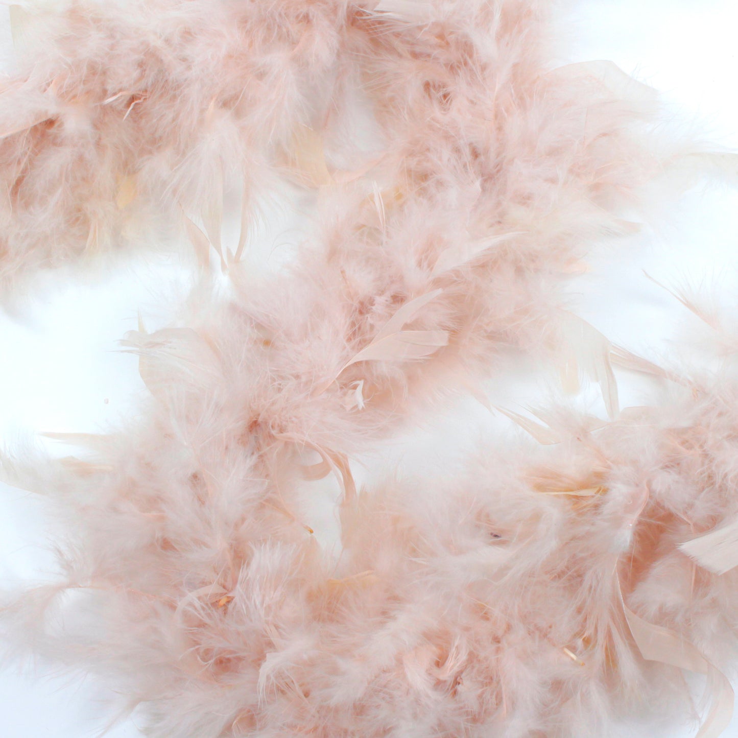 Chandelle Feather Boa - Lightweight - Blush