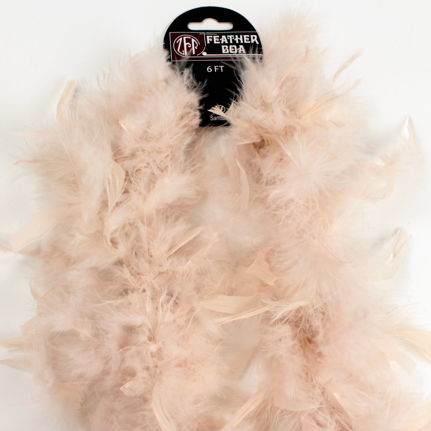 Chandelle Feather Boa - Lightweight - Blush