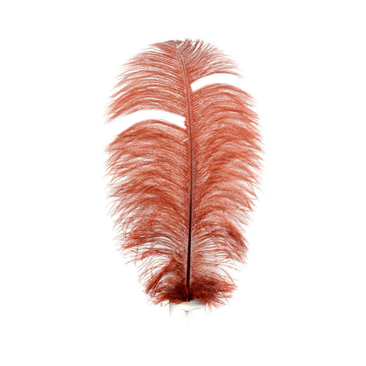 Bulk Ostrich Feathers-Damaged Drabs - Copper