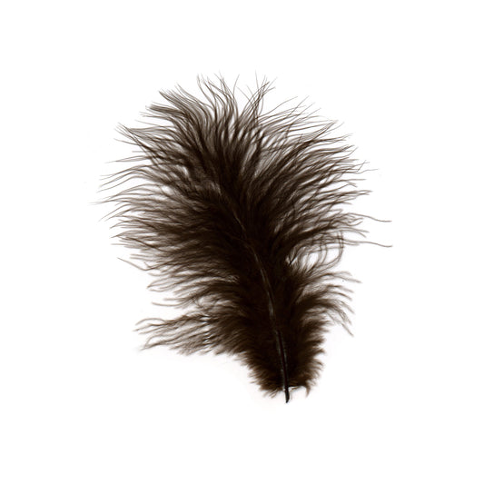 Loose Turkey Marabou Dyed - Brown