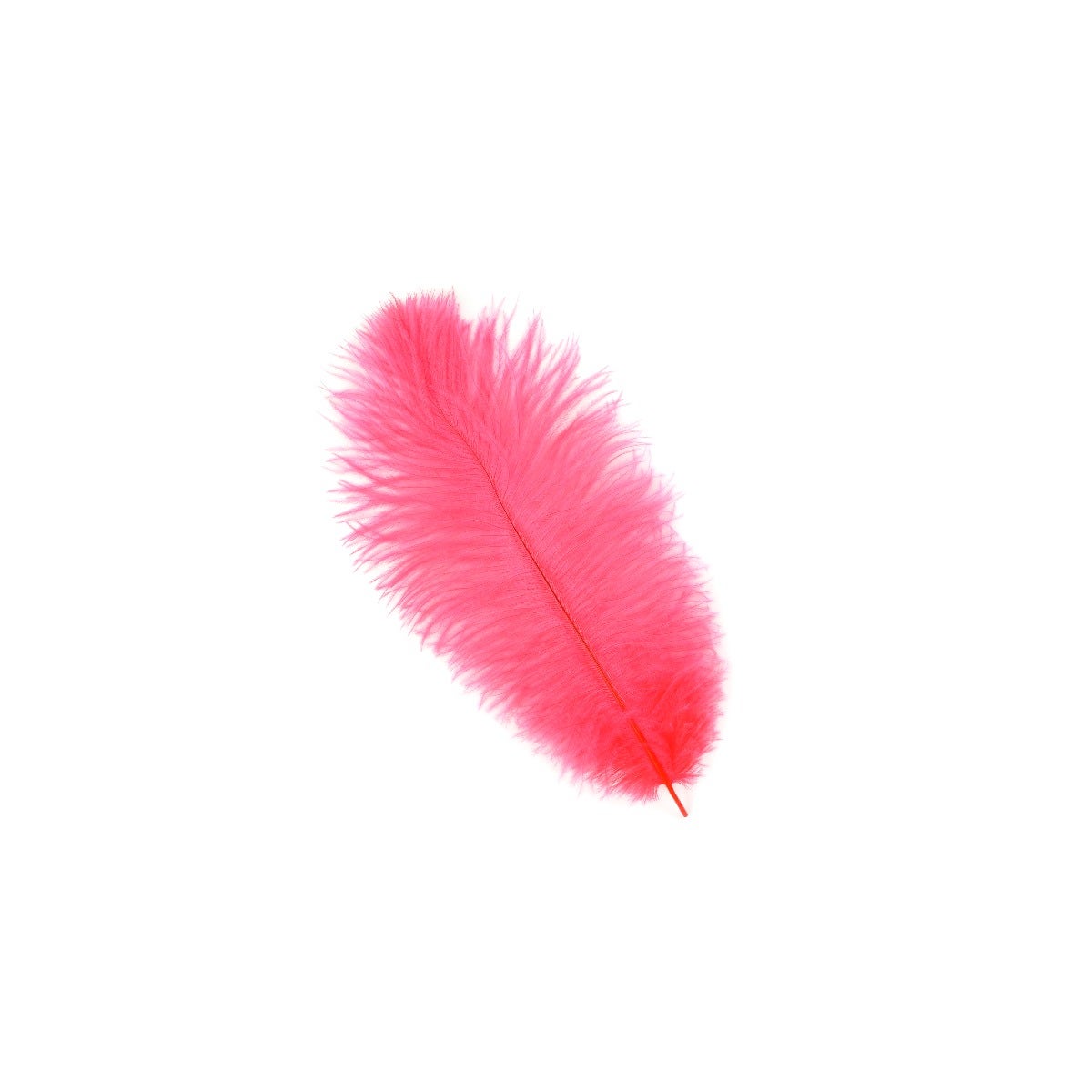 Ostrich Feathers 9-12" Drabs - Coral