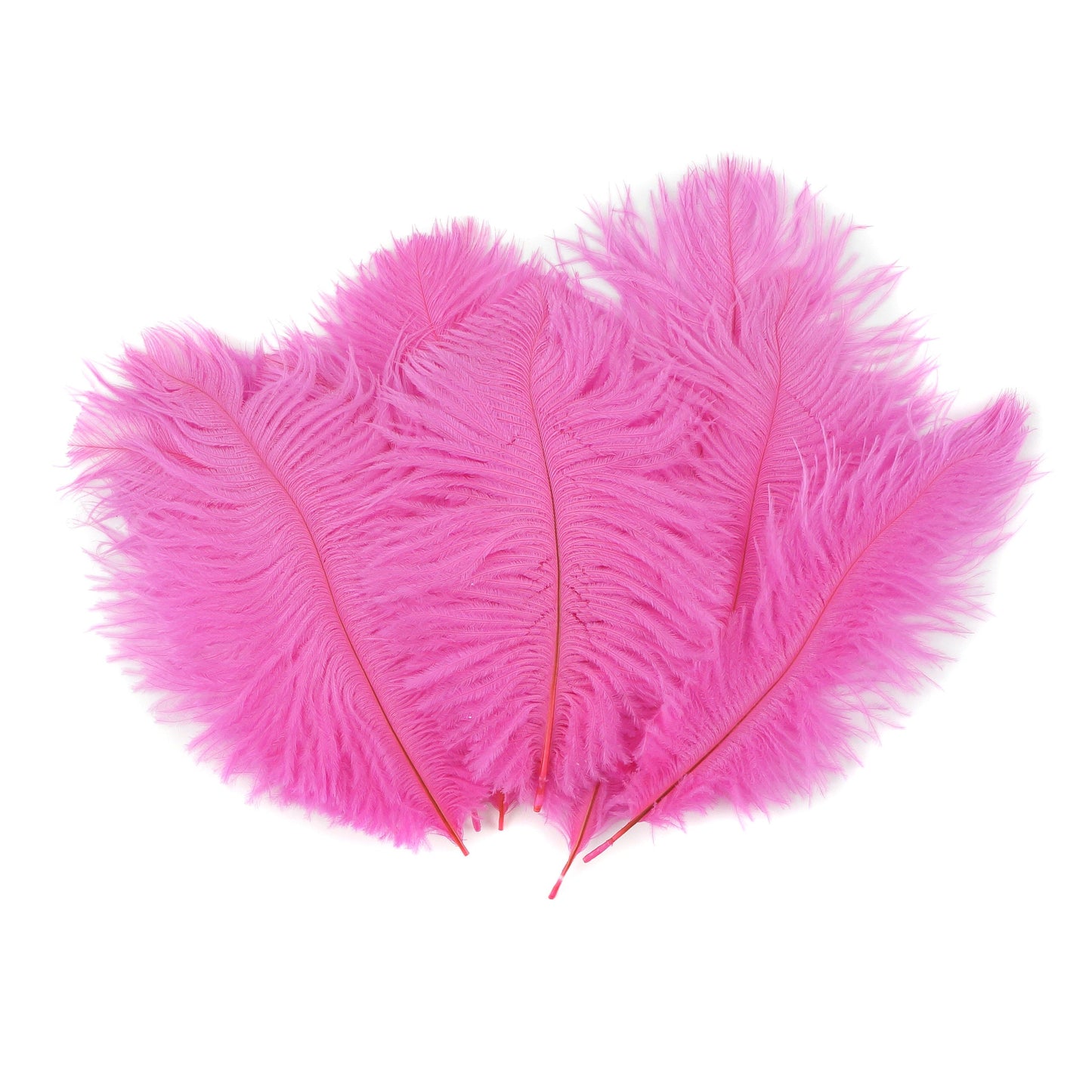 Ostrich Feathers 4-8" Drabs - Pink Orient