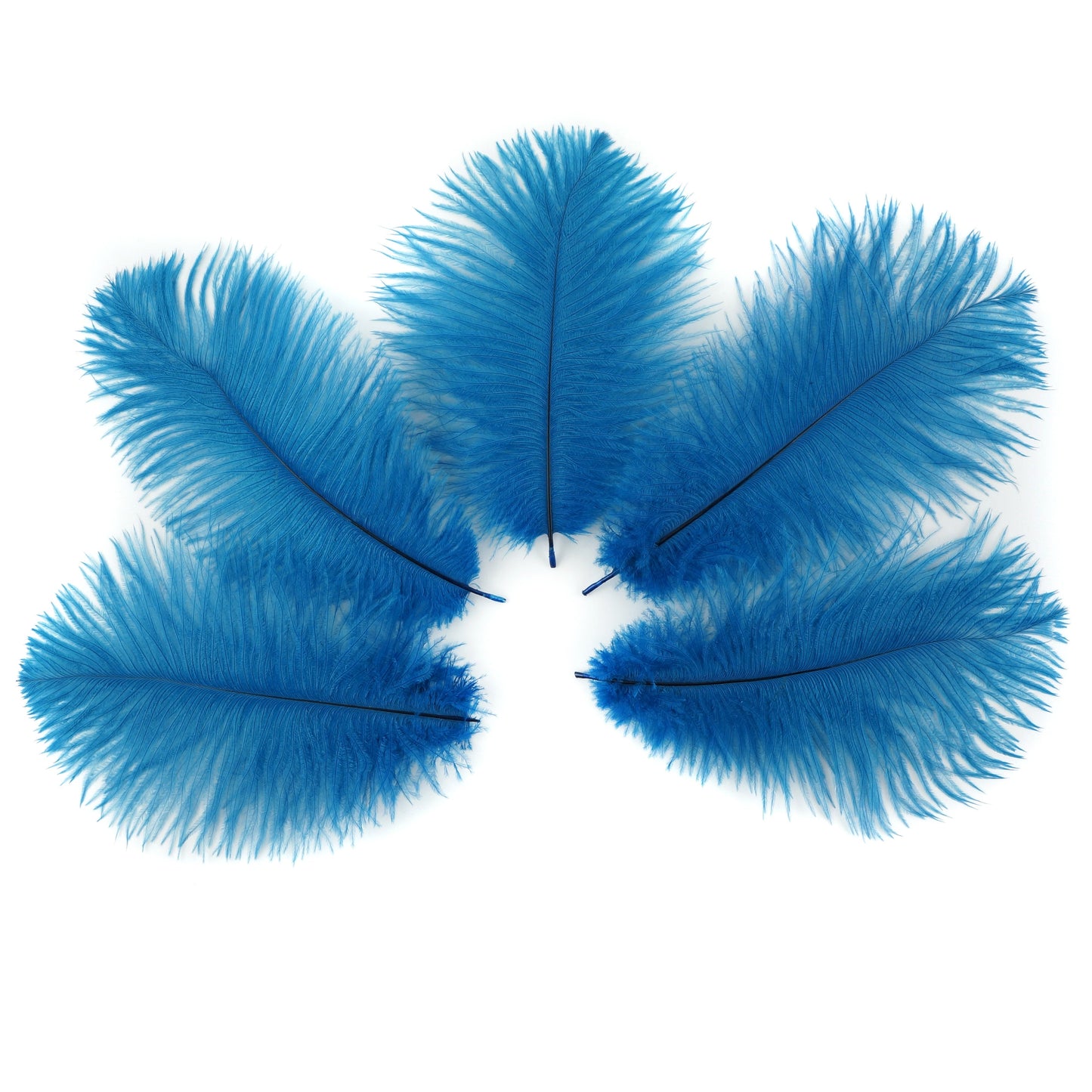 Ostrich Feathers 4-8" Drabs - Dark Turquoise