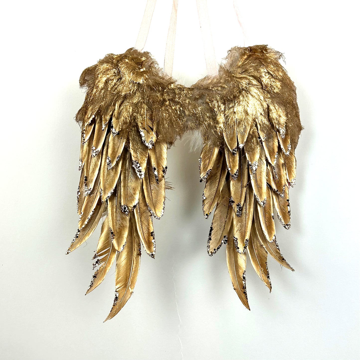 Gold Angel Wing Ornament