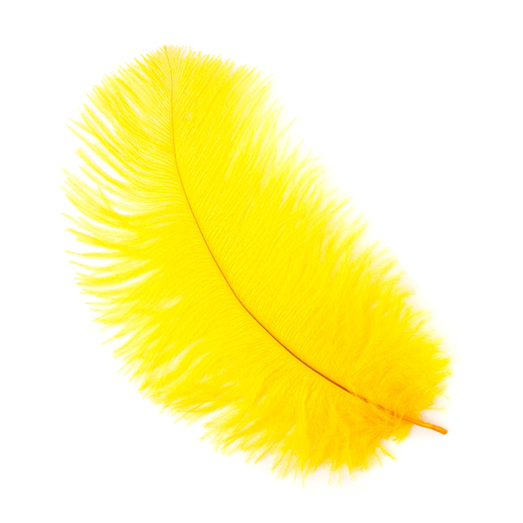 Ostrich Feathers 4-8" Drabs - Gold