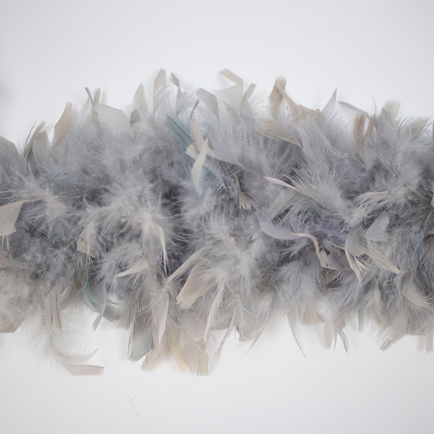 Chandelle Feather Boa - Medium Weight - Dark Grey