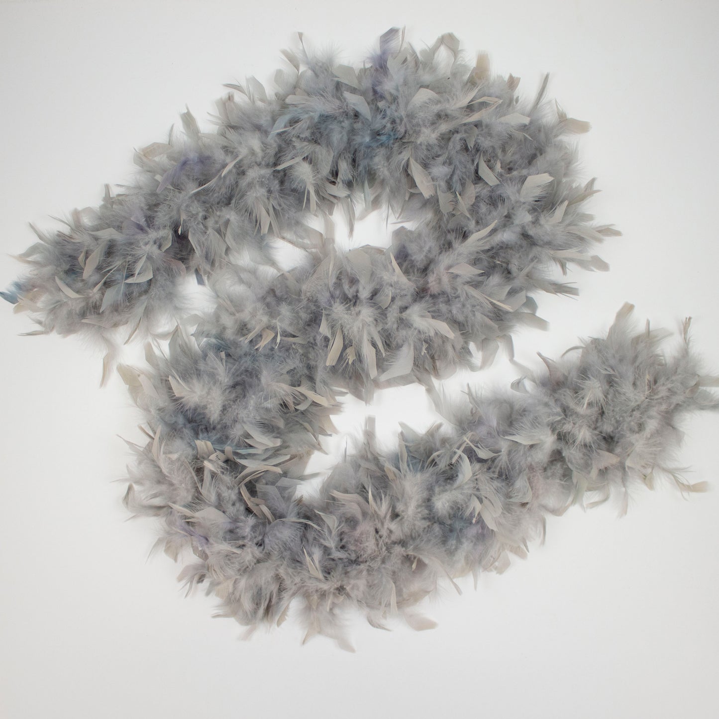 Chandelle Feather Boa - Medium Weight - Dark Grey