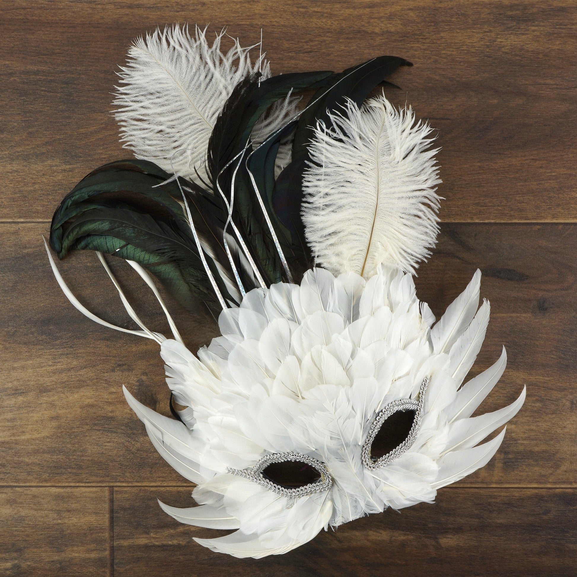 Ostrich Feather Fringe 1Ply - Ivory