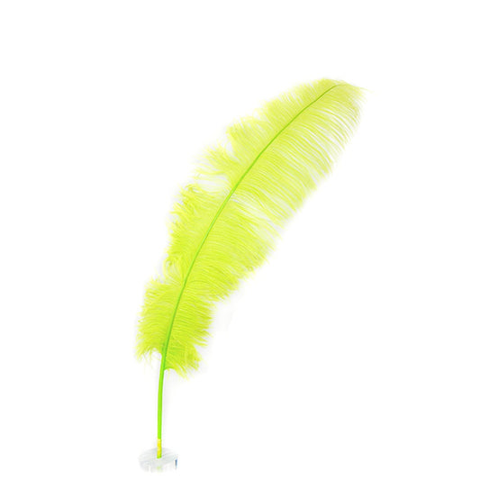 Large Ostrich Feathers - 18-24" Spads - Lime