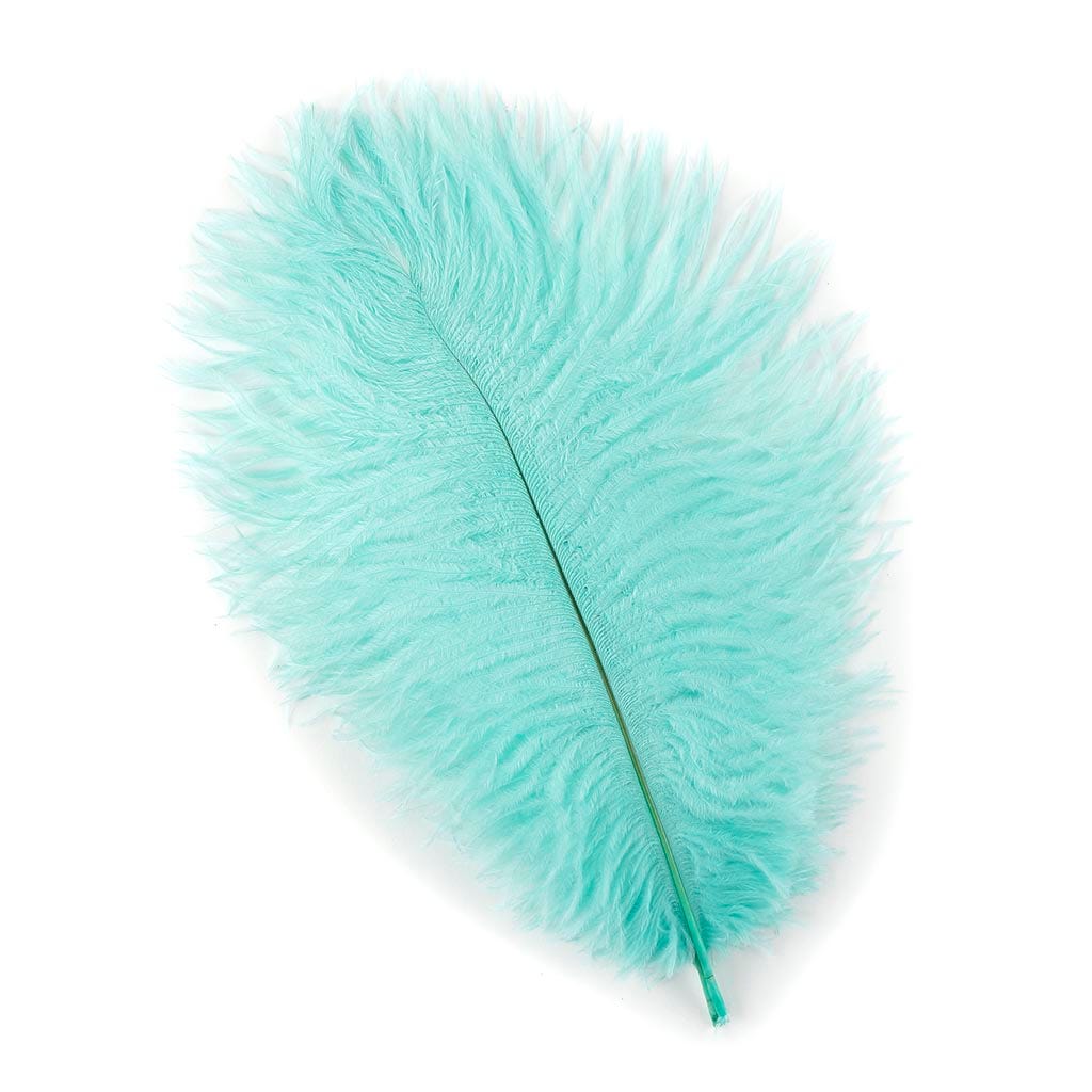 Ostrich Feathers 9-12" Drabs - Mint