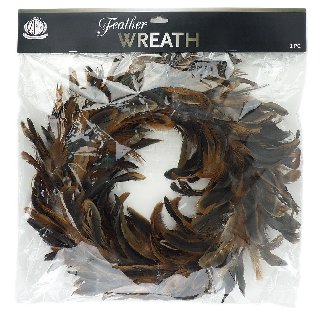 Schlappen Feather Wreath - N