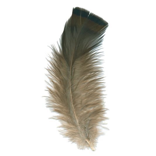 Turkey Feather Flats - Iridescent Bronze - Natural