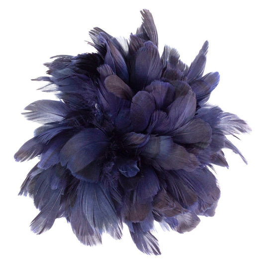 Goose Nagorie Dyed Feathers -Navy