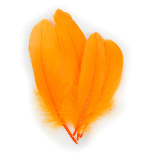 Bulk Bulk Goose Pallet Feathers 6-8 Inch - 1/4 LB - Mango