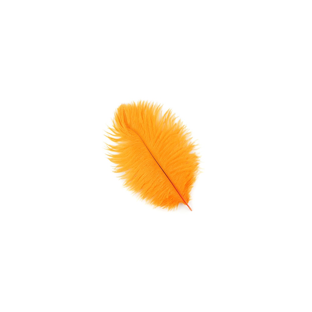 Ostrich Feathers 4-8" Drabs - Mango