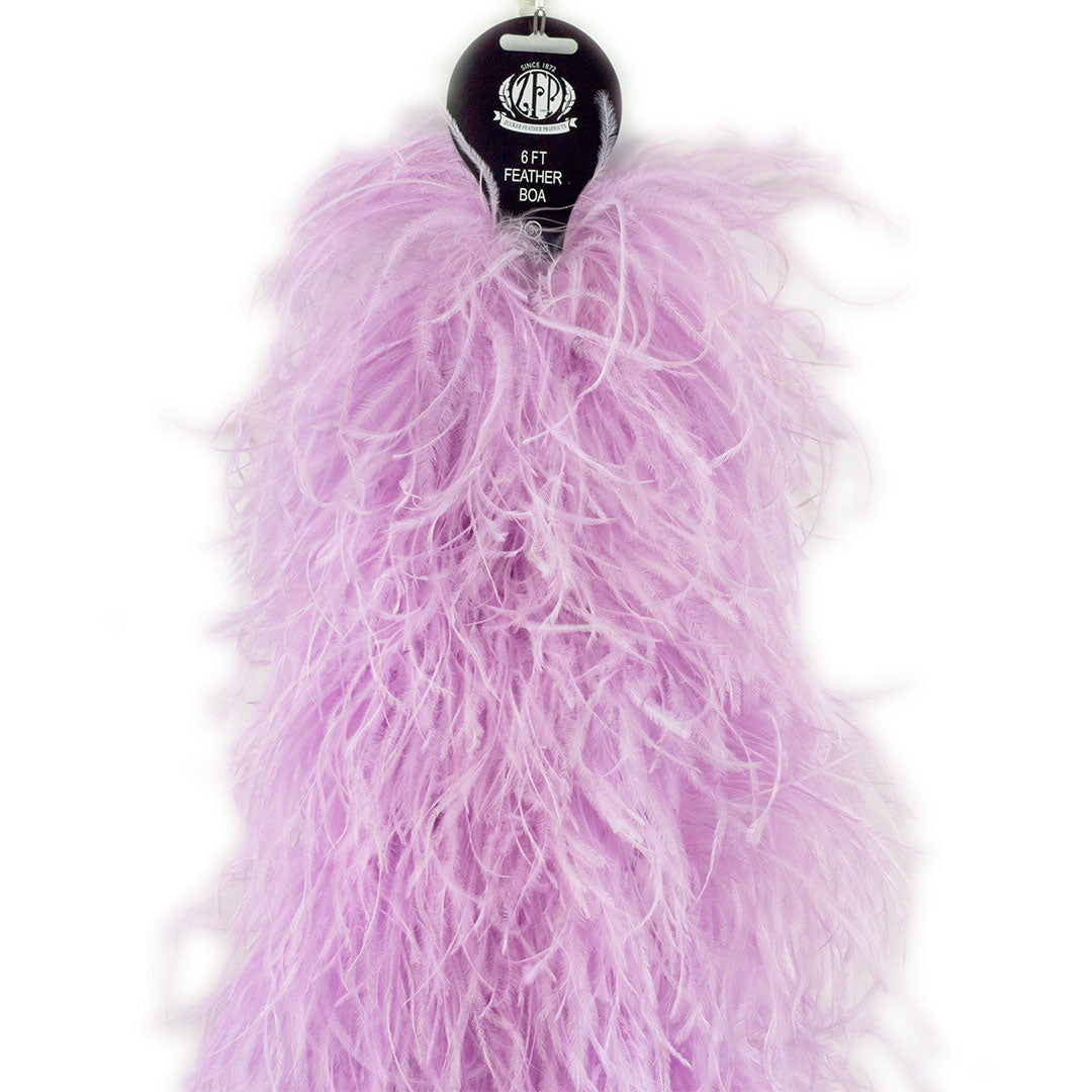 Orchid Lilac 6 Ply Ostrich Feather Boa