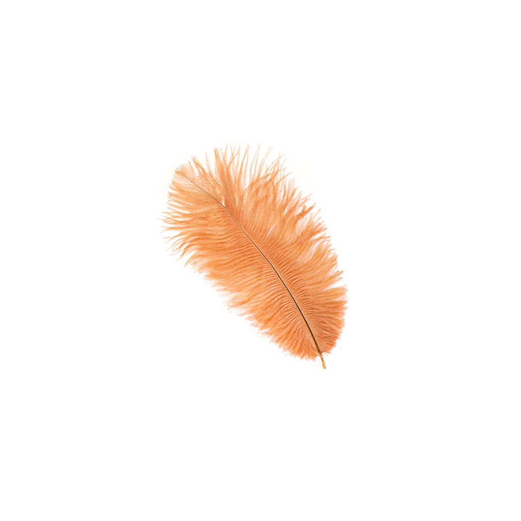 Ostrich Feathers 9-12" Drabs -  Cinnamon