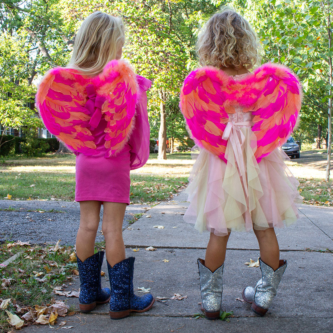Pink Flamingo Costume Wings