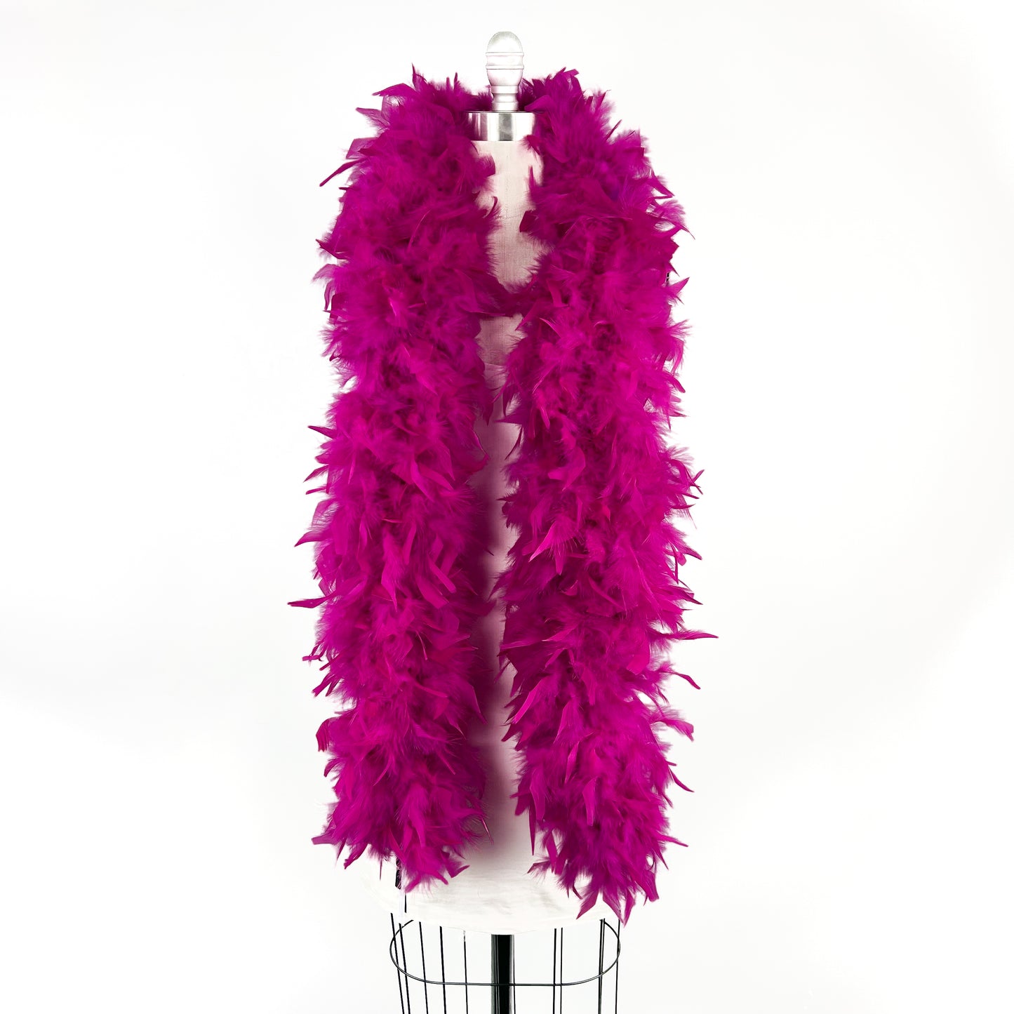 Chandelle Feather Boa - Heavyweight  - Very Berry