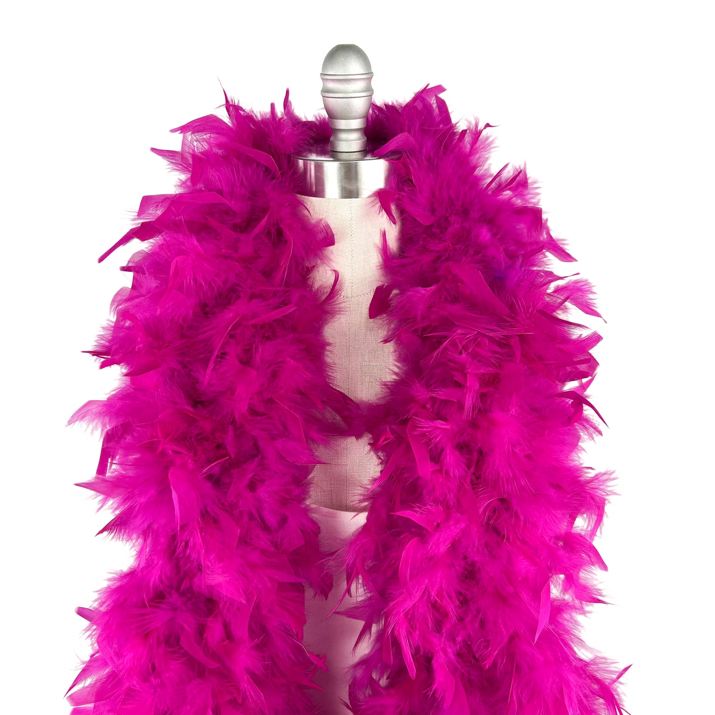 Chandelle Feather Boa - Heavyweight  - Very Berry