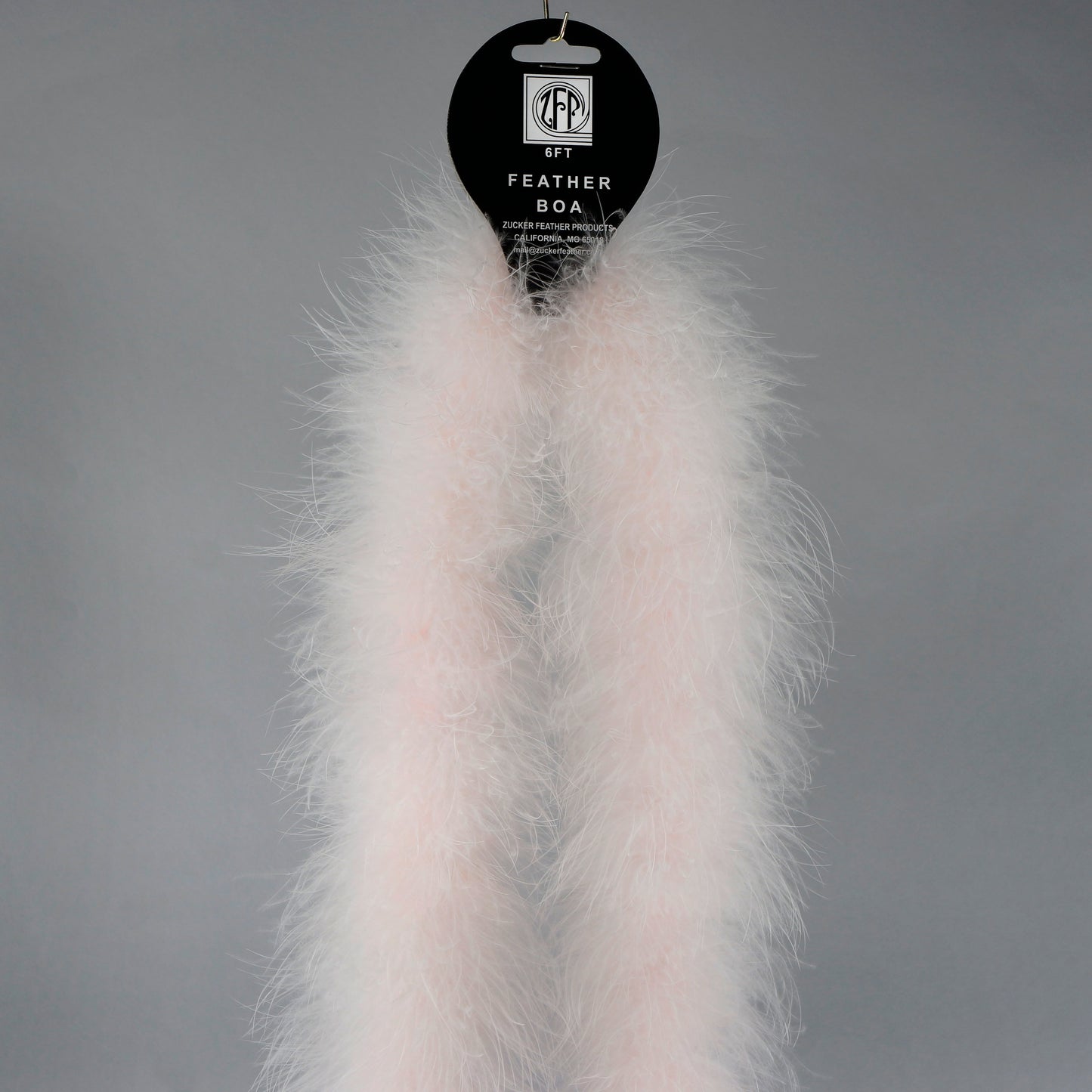 Full Marabou Feather Boa - Light Pink