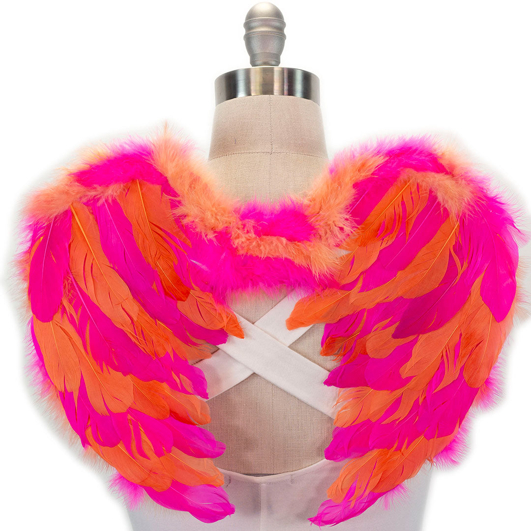 Pink Flamingo Costume Wings