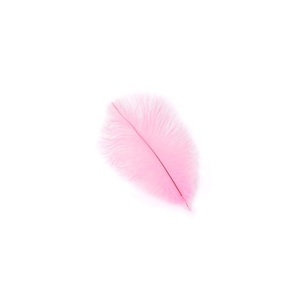 Ostrich Feathers-Damaged Drabs - Candy Pink
