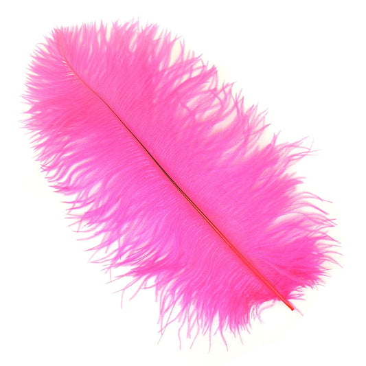 Ostrich Feathers 13-16" Drabs - Pink Orient