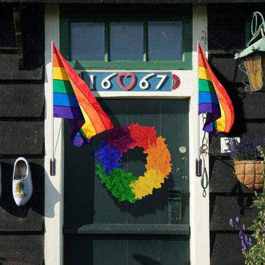 Rainbow Pride Wreath