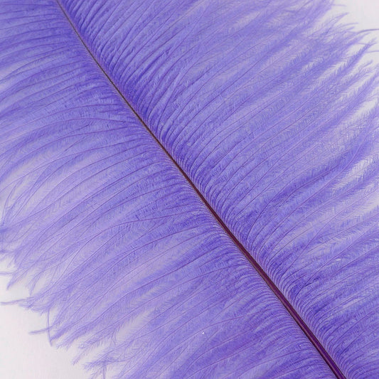 Large Ostrich Feathers - 17"+ Drabs - Lavender