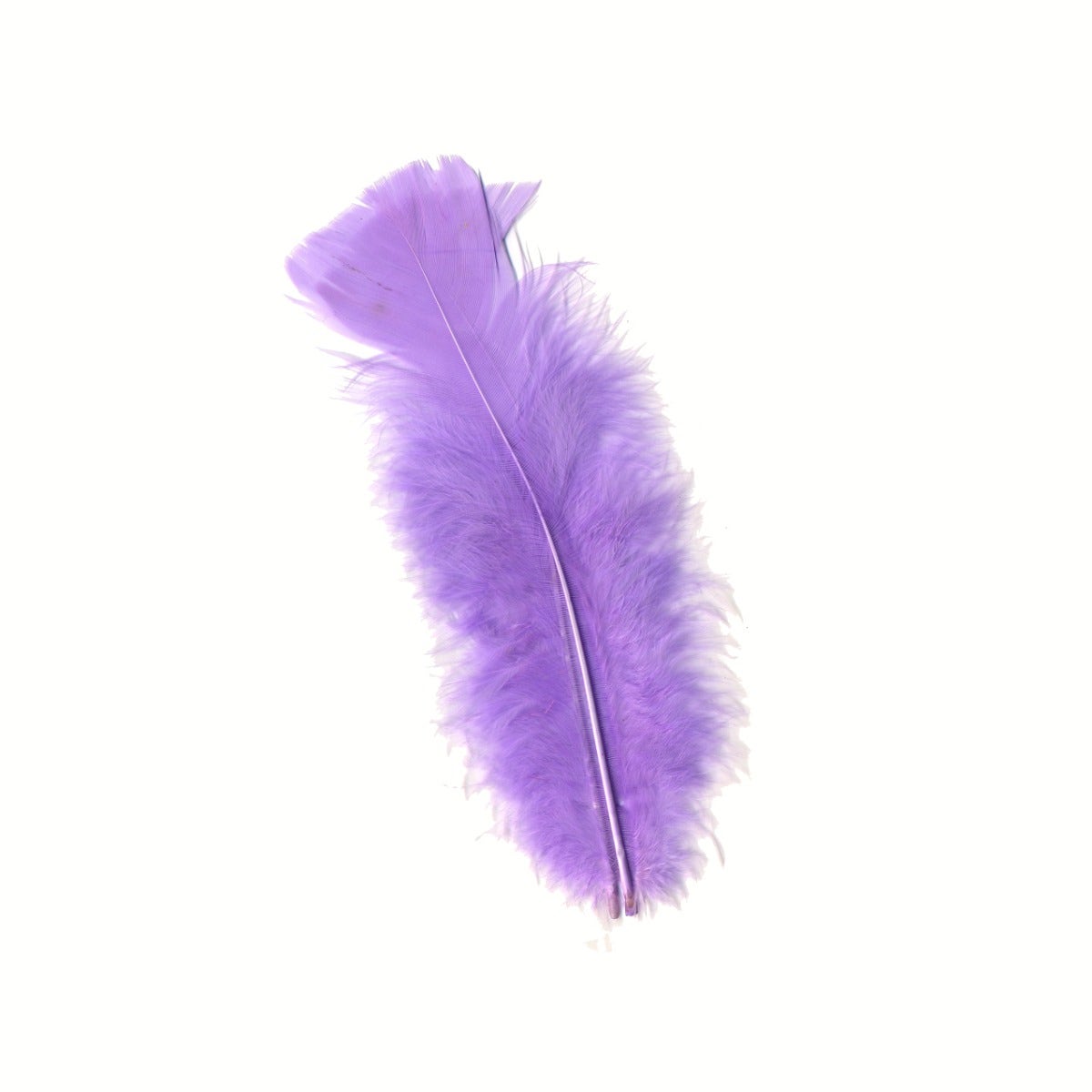 Loose Turkey Flats Dyed Feathers-Lavender