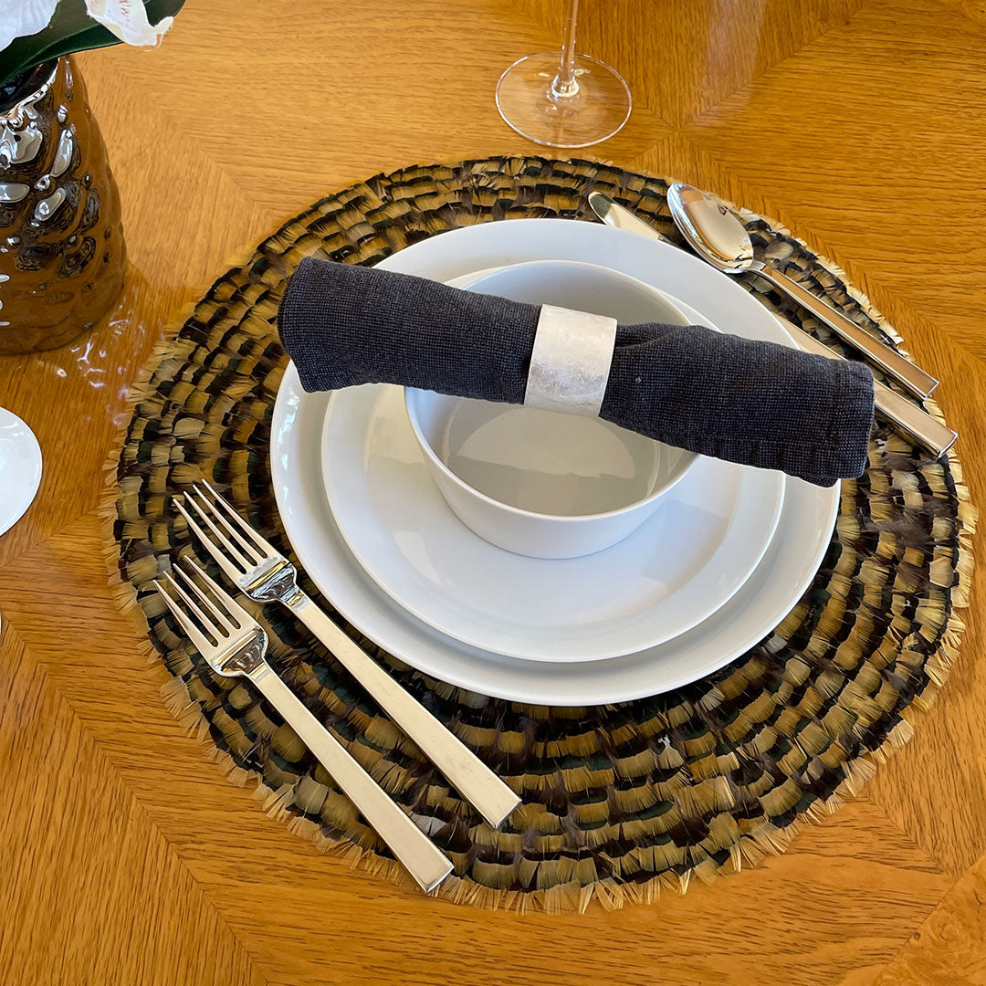 Lady Amherst Feather Placemat