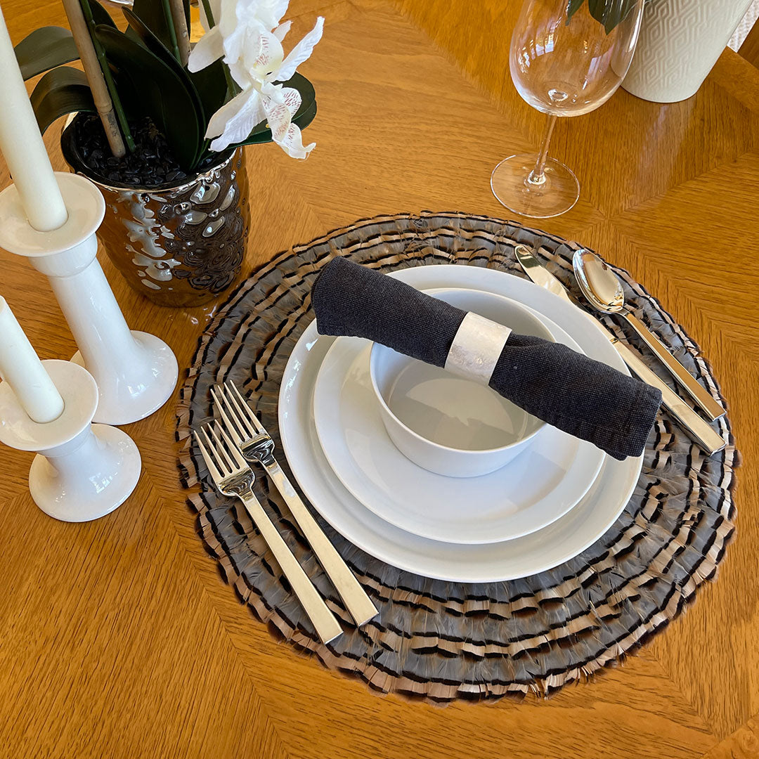Partridge Plumage Feather Placemat