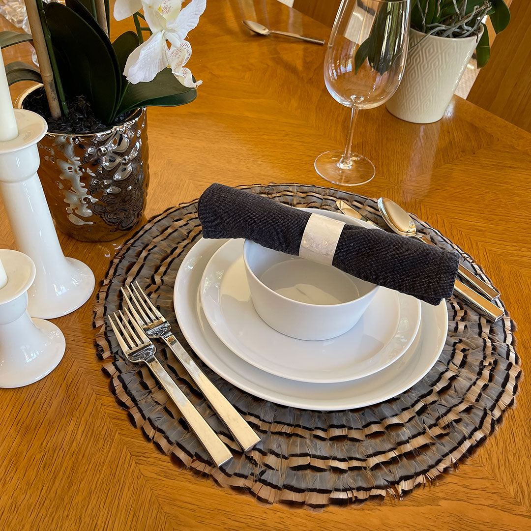 Partridge Plumage Feather Placemat