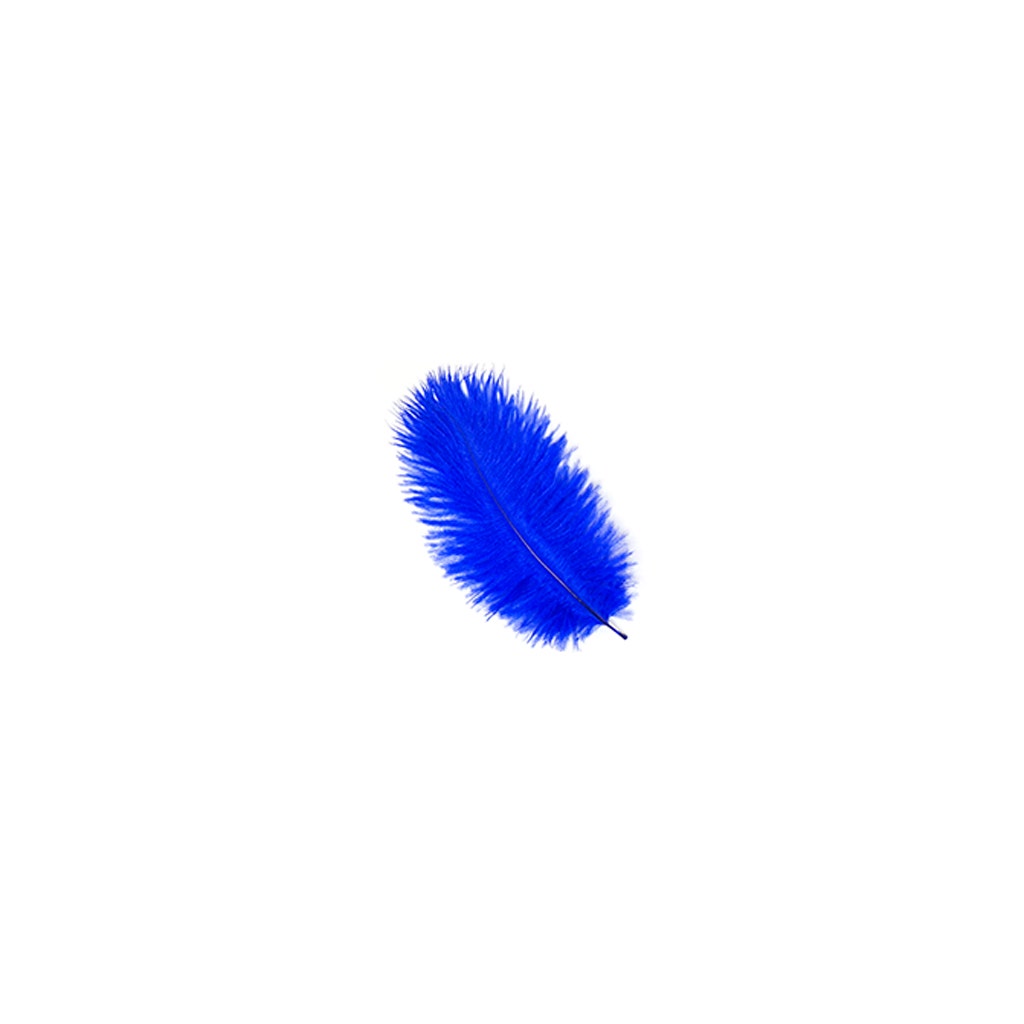 Ostrich Feathers 4-8" Drabs - Royal