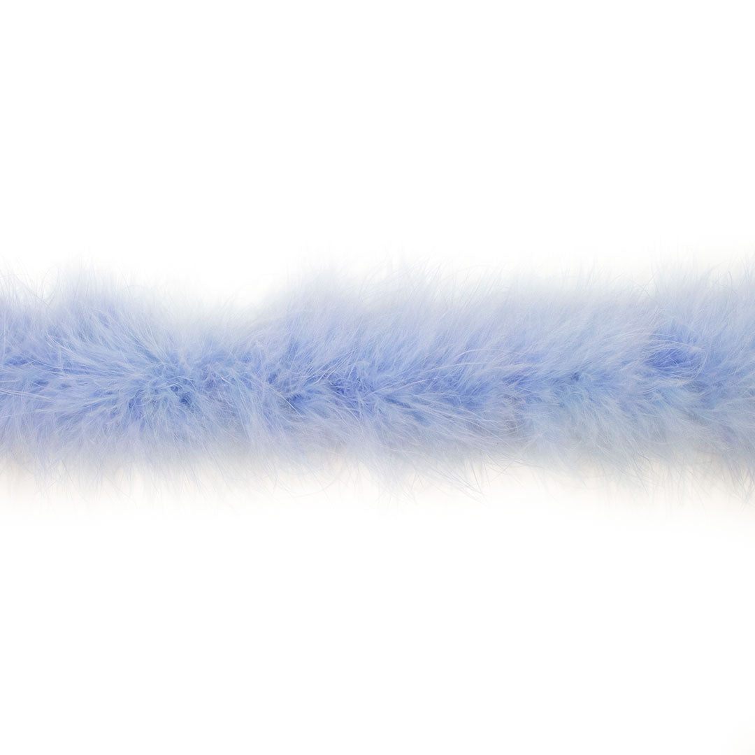 Marabou Boas Solid Colors - Sky Blue - 2.5" X 2YRDS