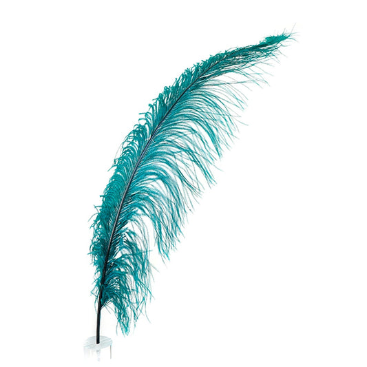 Large Ostrich Feathers - 18-24" Spads - Teal