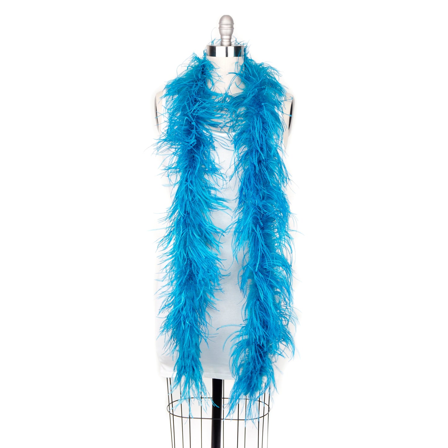 Dark Turquoise 2 Ply Ostrich Feather Boa