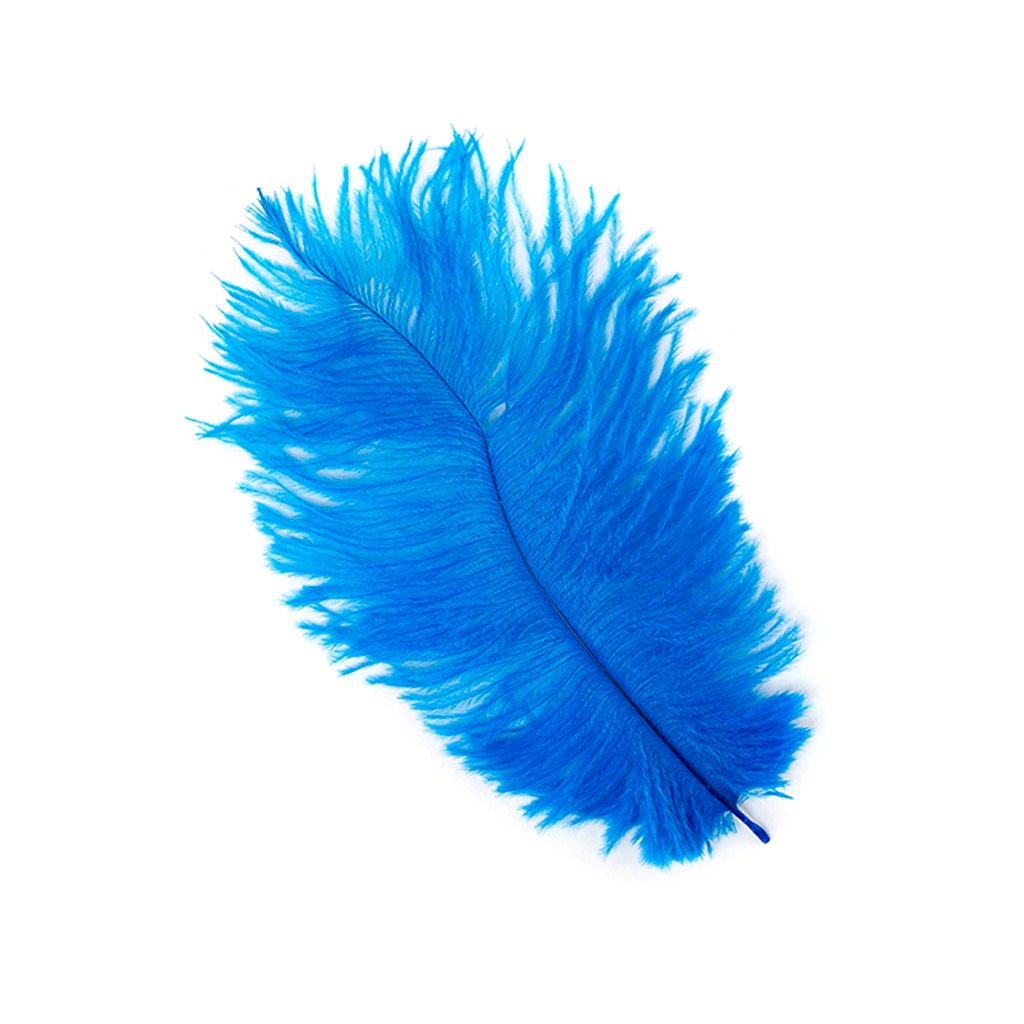 Ostrich Feathers 4-8" Drabs - Dark Turquoise