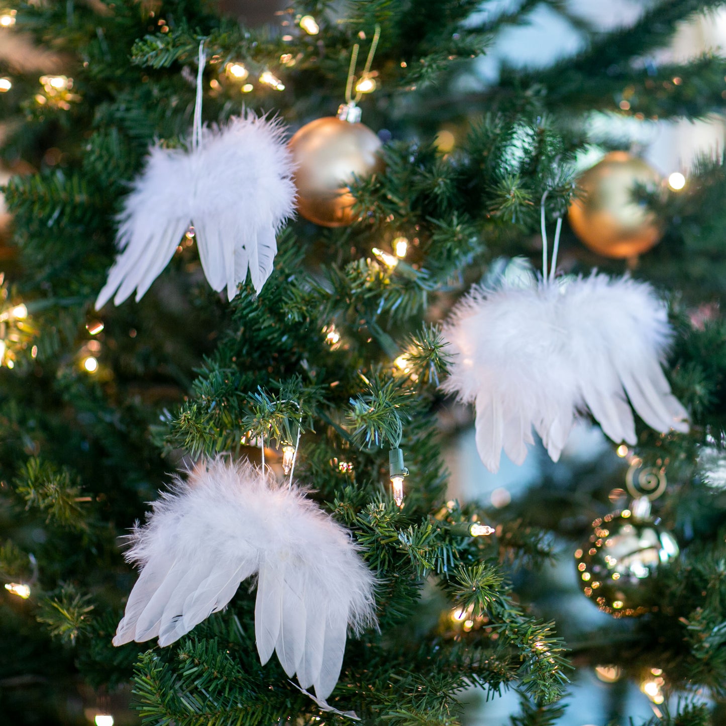 Angel Feather Wing Ornament