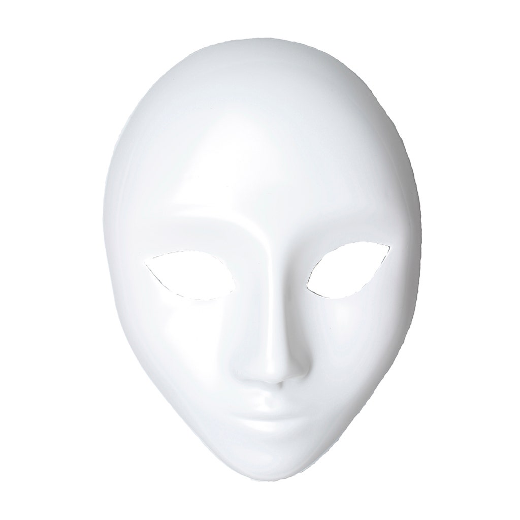 Mini Mask Form Full Face - White