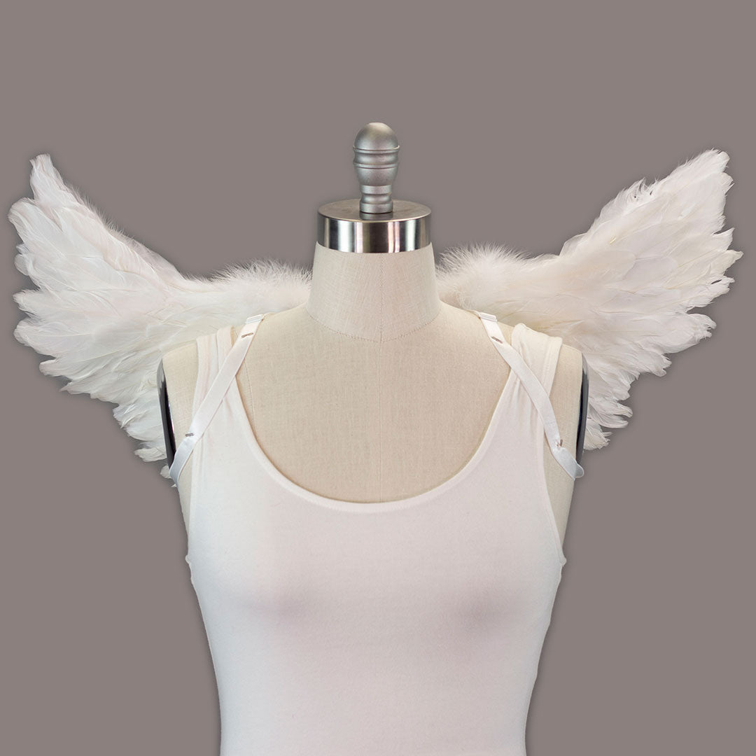 Small White Angel Wings