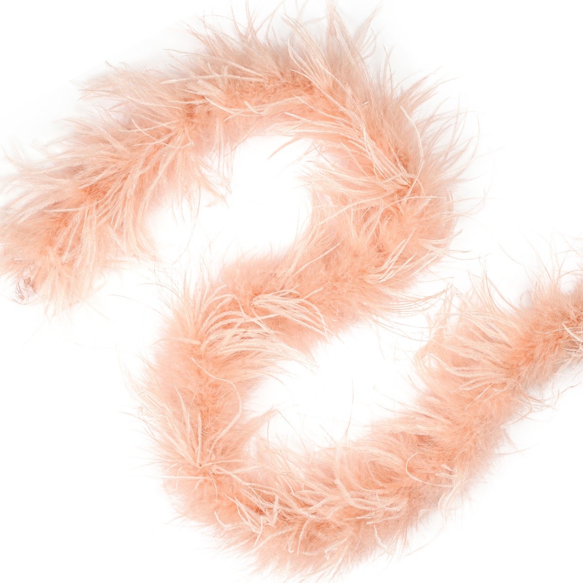 Ostrich Feather Boa - Value Two-Ply - Champagne