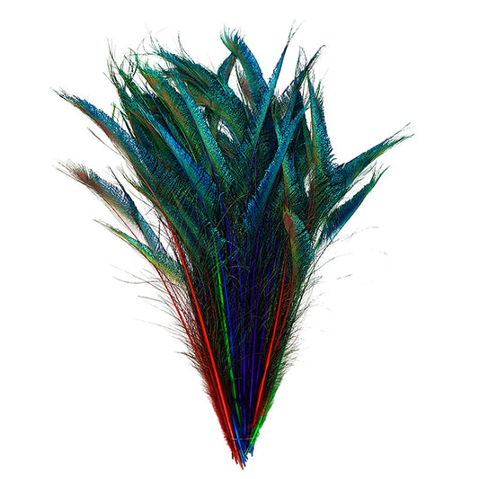 Peacock Swords Stem Mix Dyed - Jewel Mix