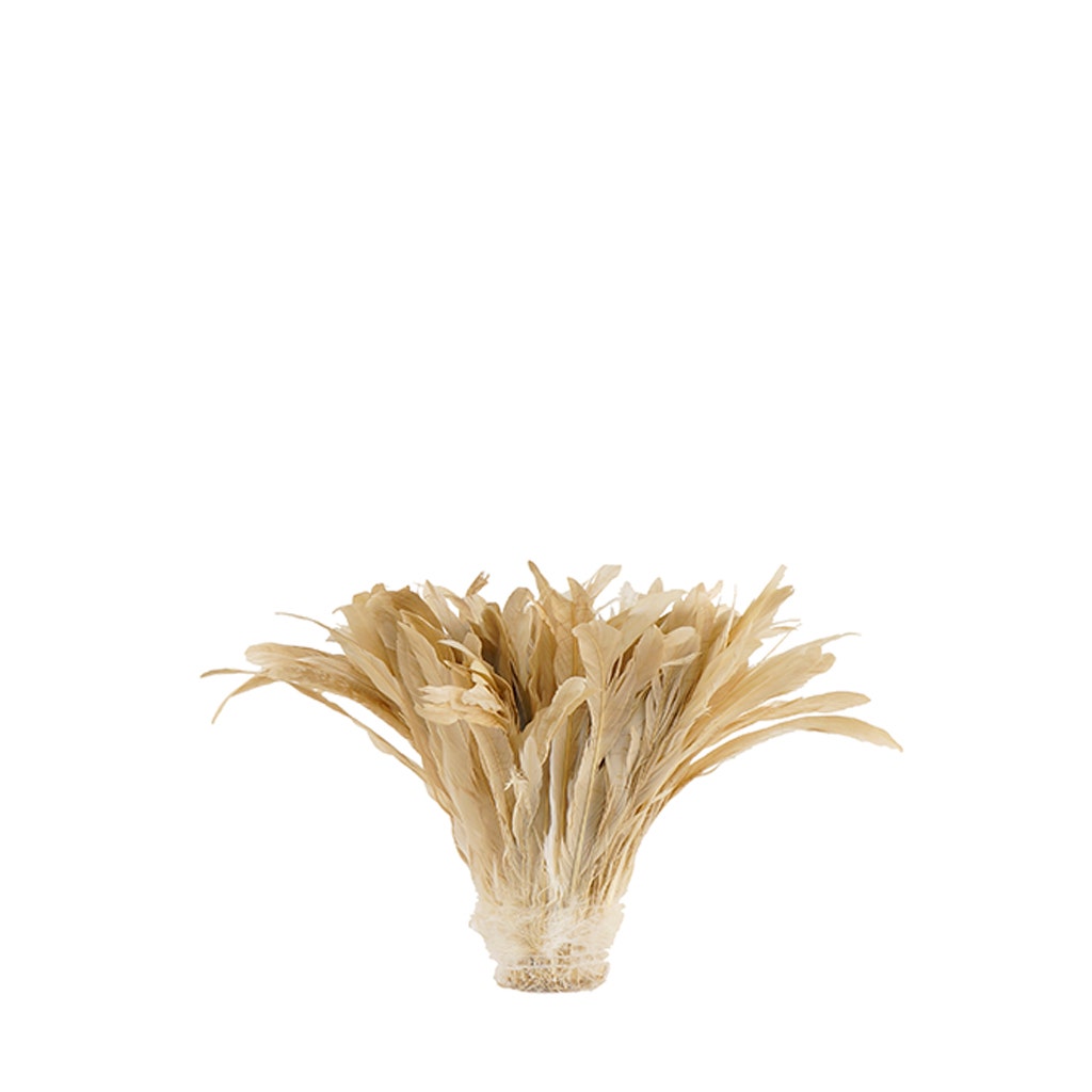 Rooster Coque Tails-Bleach-Dyed - Beige