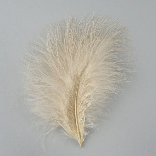 Turkey Marabou Dyed - Beige