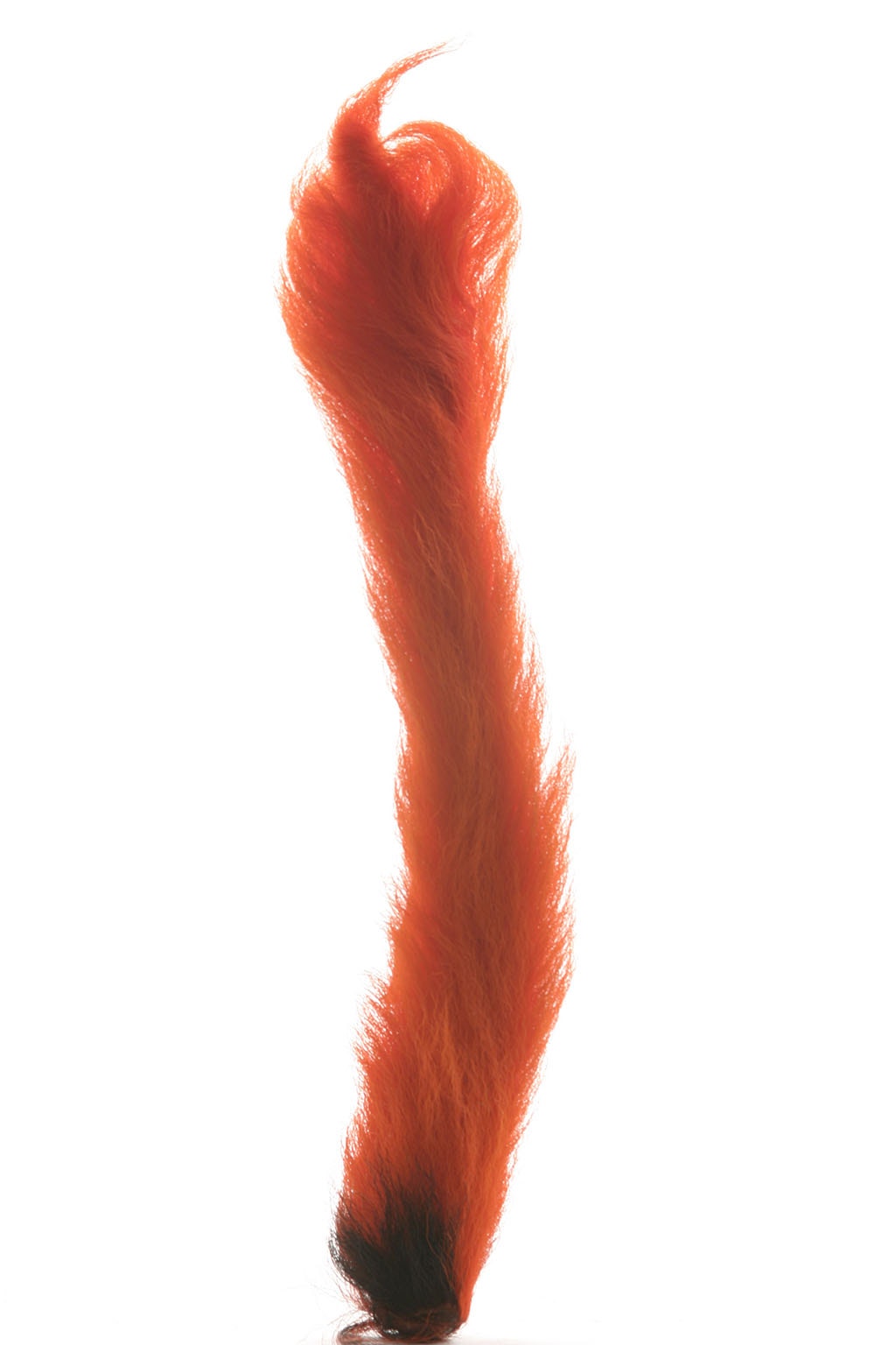 Calf Tails-Assorted Tails 8-10 Inches - Hot Orange